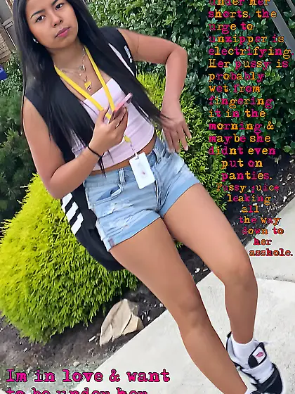 Fantasize Hot TEENS Feet While She Walks To School