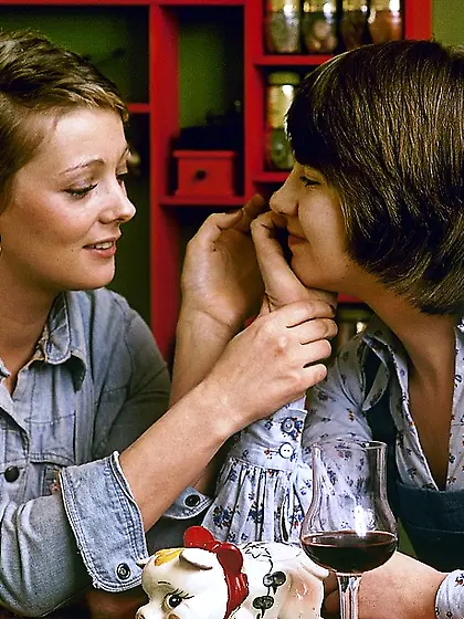 Cute babe wearing white