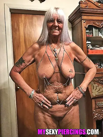 My sexy Piercings - Hot pierced granny