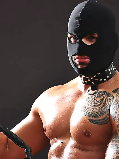 White gay underwer striptease