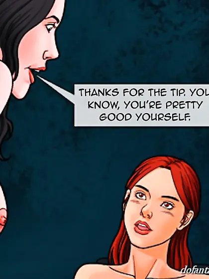 Brunette shows interest hot