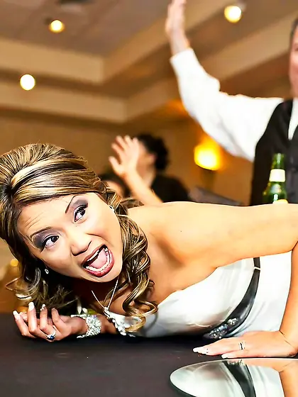 Father in Law Spanks at Wedding