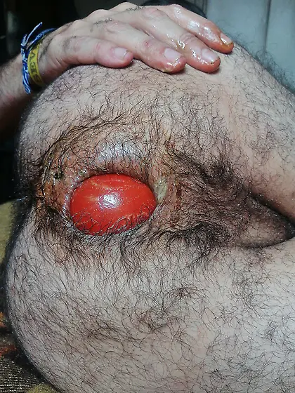 Playing with my ass and eating shit