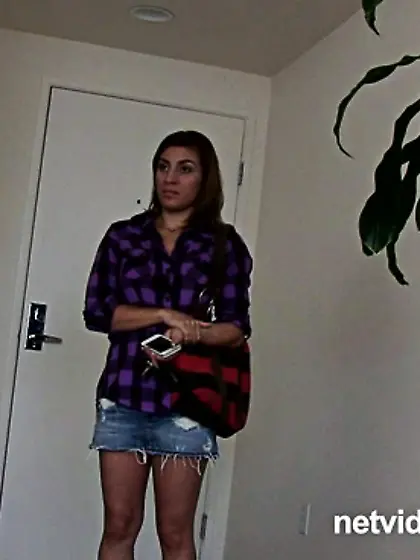 Amateur sex model checkered