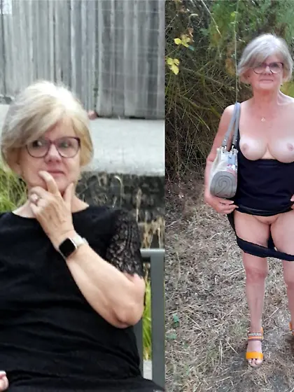 Photo for friends vs private photo (granny)