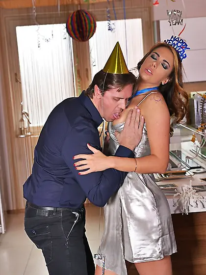 New big tits anal