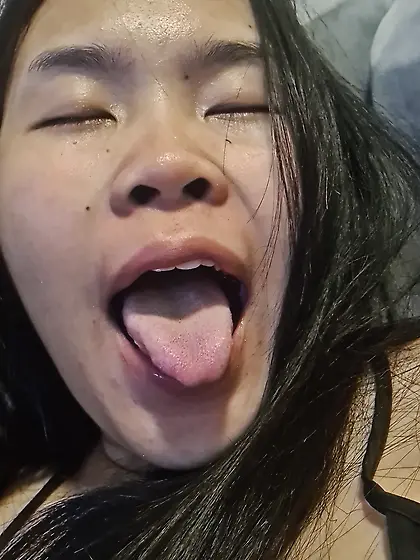 Thai shows what she's got. Tight pussy, big tits.