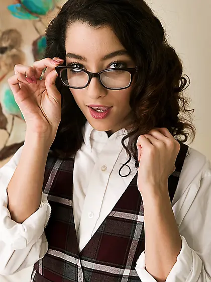 Uniform latina teen amateur