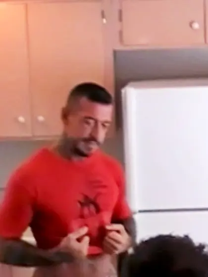 Guy red top cock