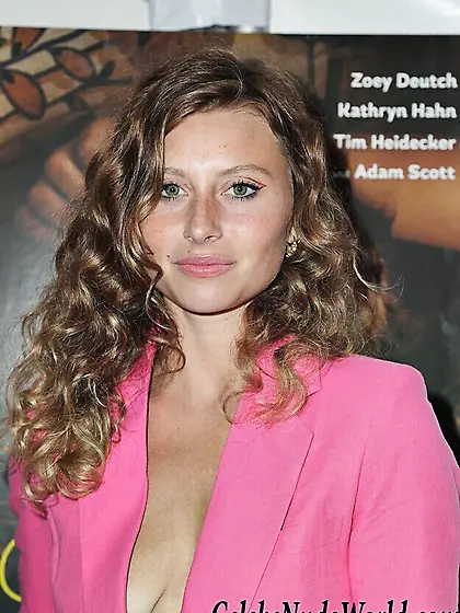 Aly Michalka Braless