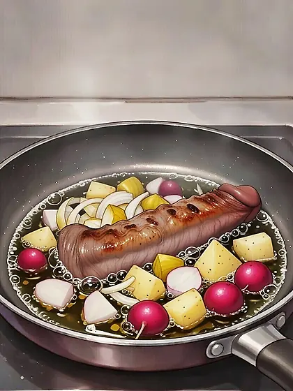 Cock Steak[Made by AI]