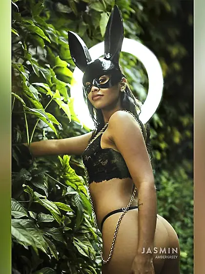 Athletic dark eyes girl