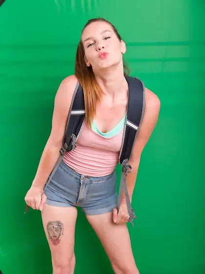 This erotic scene showcases her impeccable sense of style