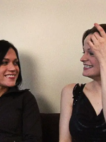 Awesome ladies are licking each other's pussies wildly and