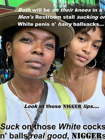 Call 'Em Niggers... Use Those Thick Nigger Lips...