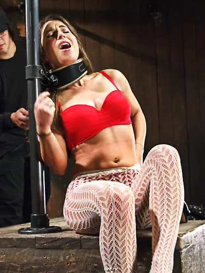 Guy shows chick mercy