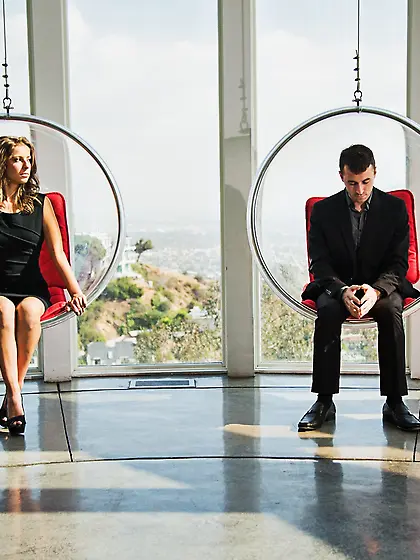 Hardcore girl Presley Hart is deep throat gagging the cock and g