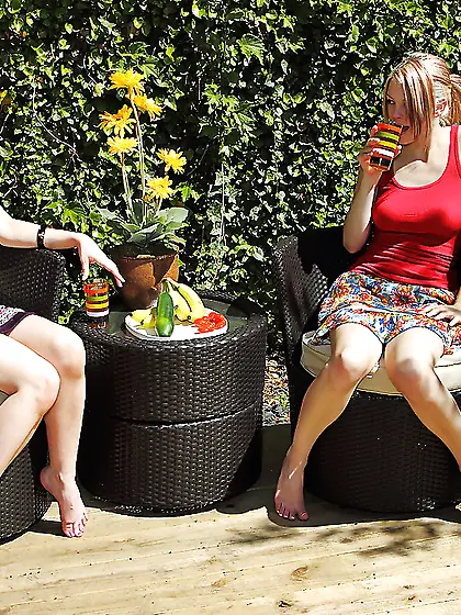 American erotic big tit lesbian babe