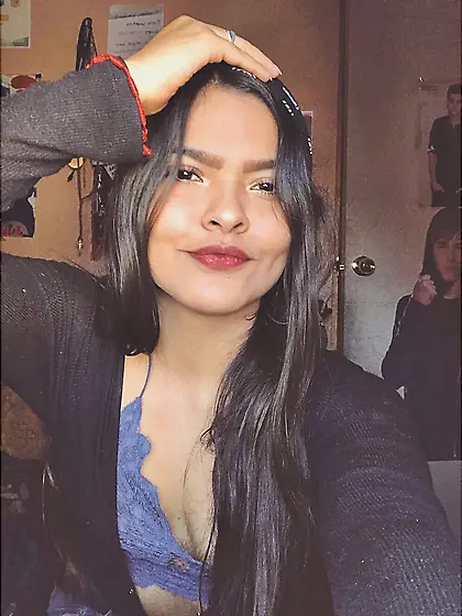 divina si es verdad me encanta cuando estan eyacul