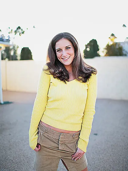 Frisky doll Jennifer Allure enjoys the cock and its fresh jizz i