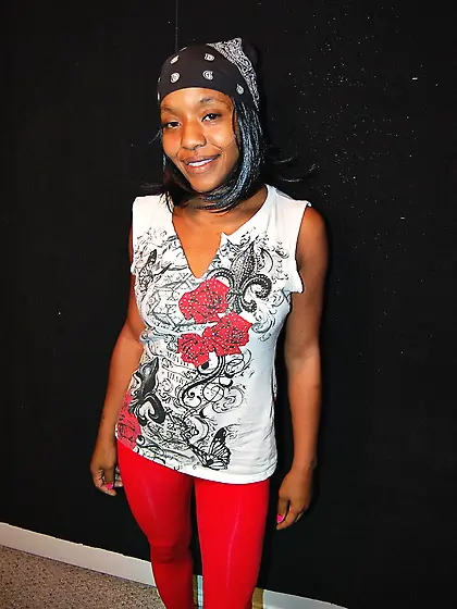 Booty ebony milf panties