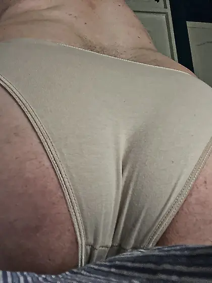 Sissy slutly ass in panties