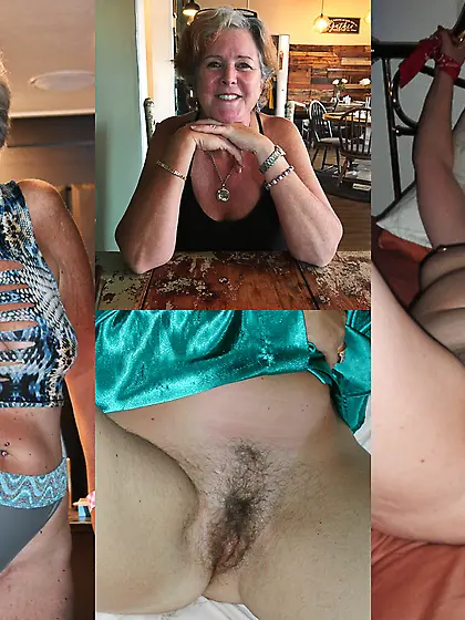 Swinger Milf Sues, Then&Now, see previous set