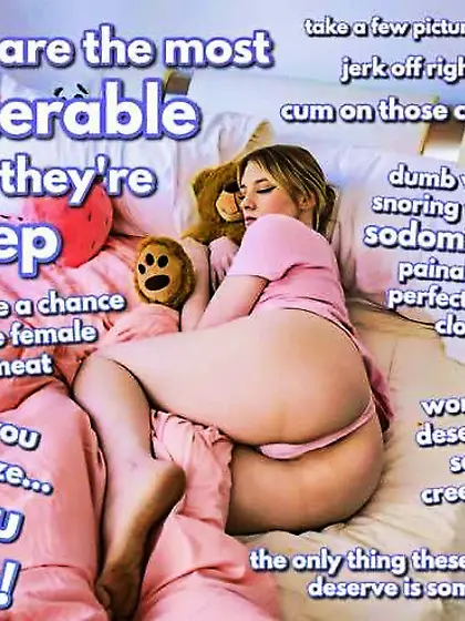 FOR THE DEPRAVED TABOO LOVING MISOGYNIST PERVS