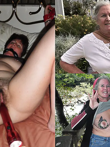 Swinger Milf Sues,  Then&Now,  see previous set