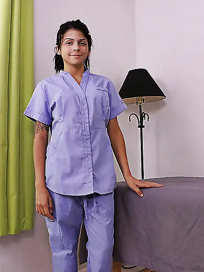 Uniform small teen