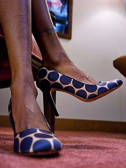 Ladyboy boss sexy shoes