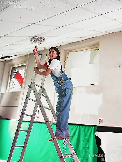 Daniela masturbates not only