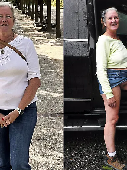 Swinger Milf Sues, Then&Now, see previous set