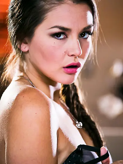 Allie Haze, Serena Blair and their friend Sabrina Starr strip fo