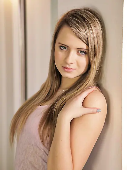 Blonde teenager in striped stockings Hartley Wetandpuffy is fill