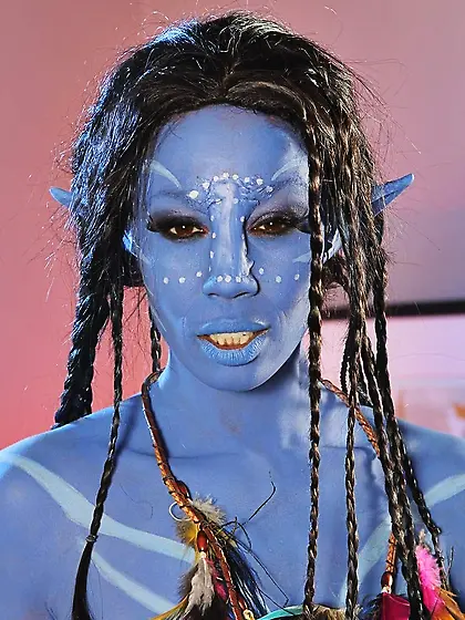 Ebony body paint