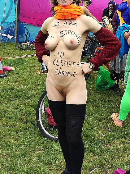 Bikes, Bodypaint and Public Nudity