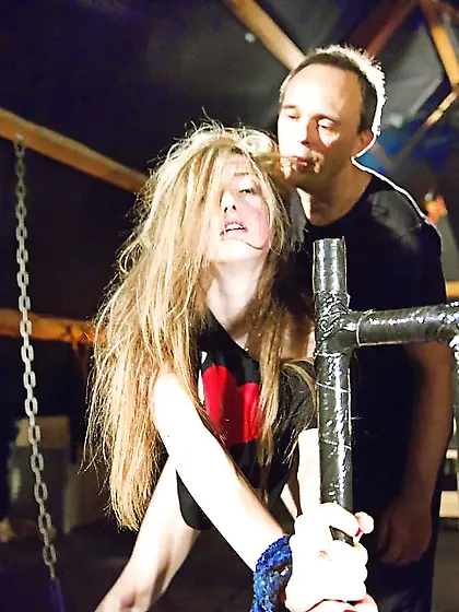 Punishment hard fuck for a Submissive Tight Pussy