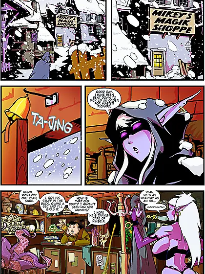 Busty magic cat-girl banged variously by...