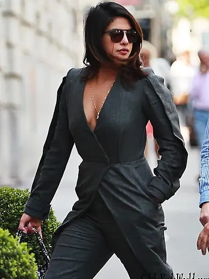 Priyanka Chopra Braless