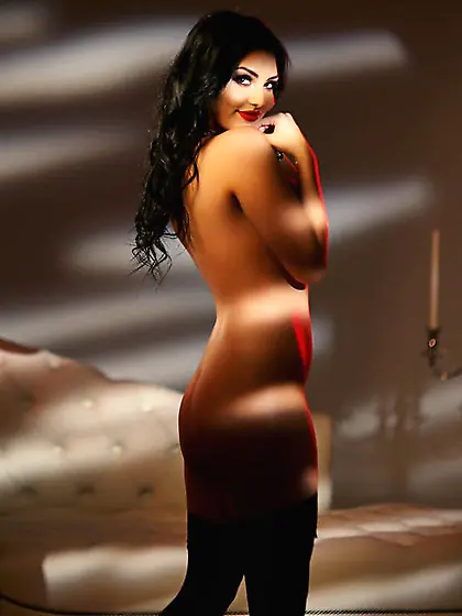 White teen black hair