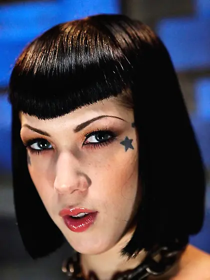 Electrode play strap-on fucking