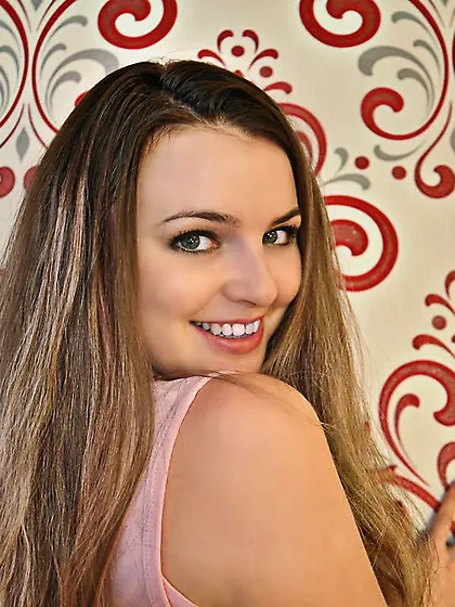 White teen brown hair