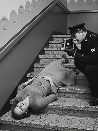 Film Noir Crime Scene