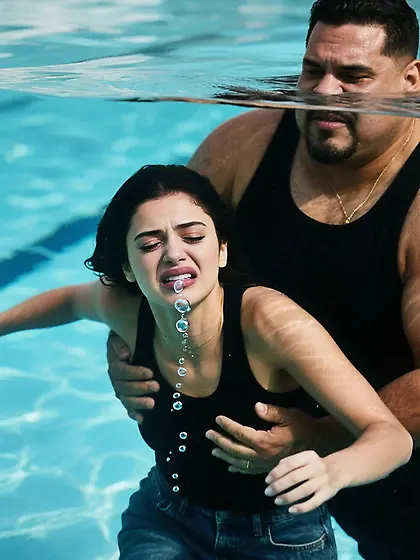Kylie Jenner drowning
