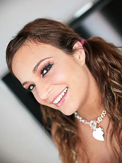 Nadia Allure gets her hairless pussy stuffed and takes dick in h