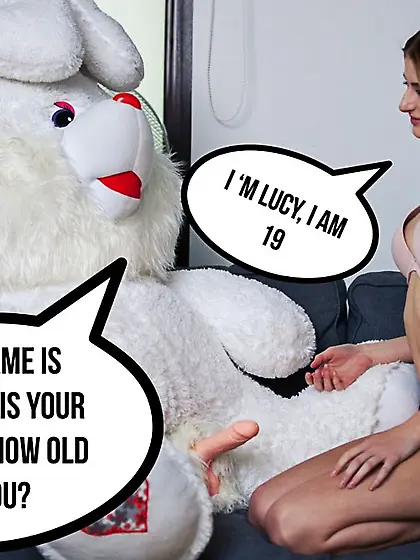 Nude plush photoshoot