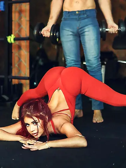 Gym with flexible Atlanta Moreno