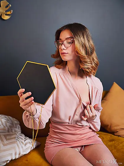 Alice Nekrasova is giving you a perfect view of her teen twat