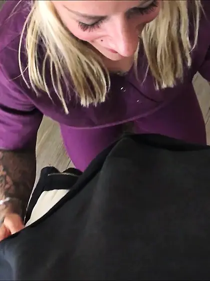 Hot blondie fucked in ass and gets cumshot...